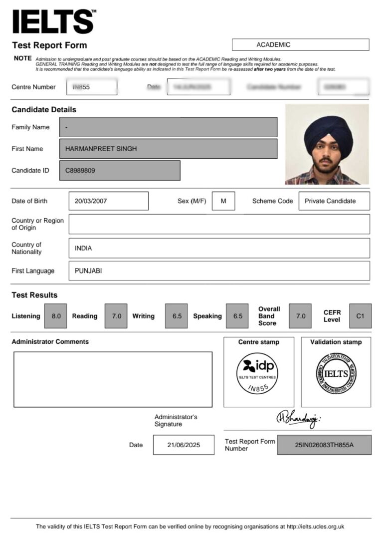 Harmanpreet 7 Bands